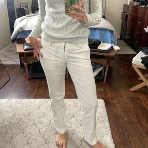 Low rise Nanette Lepore Jean with tuxedo stripe